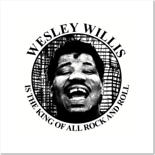 Wesley Willis /// Retro Style Fan Art Design Posters and Art